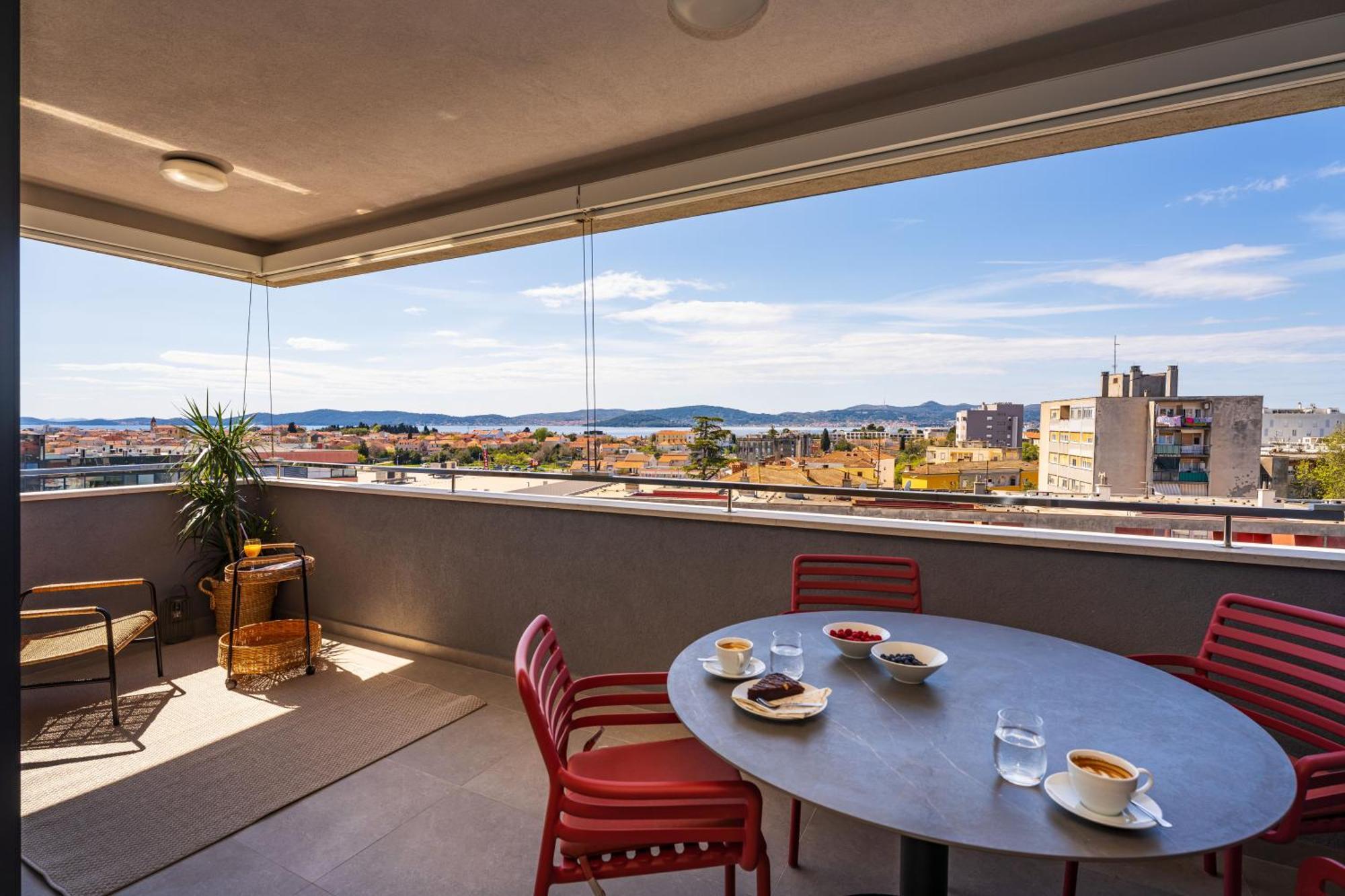 D-Apartment - With Garage And Balcony Zadar Exteriör bild